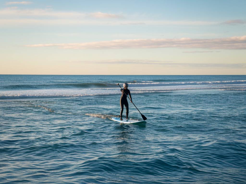 As melhores locais para stand-up paddle na costa brasileira