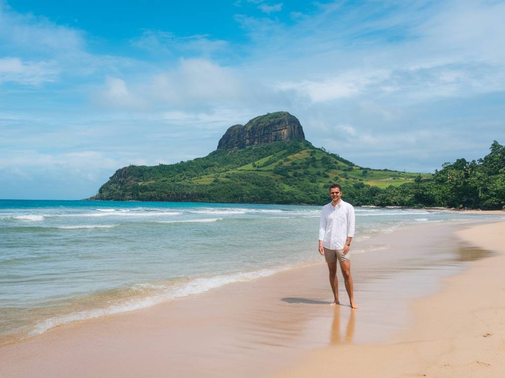 explorando as praias intocadas da praia do espelho