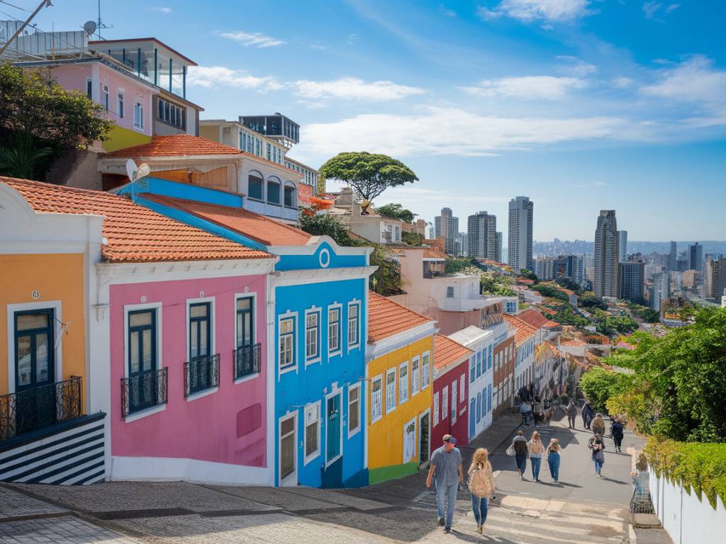 visitando o deslumbrante morro de são paulo